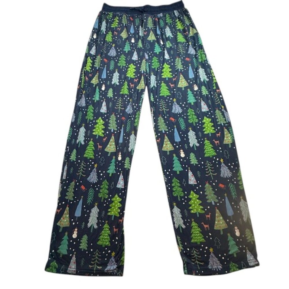 Little Sleepies Tree Traffic Pajama Pant, Christmas Holiday- Mens L